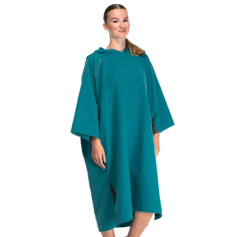 Lifeventure Change Robe Compact in Teal