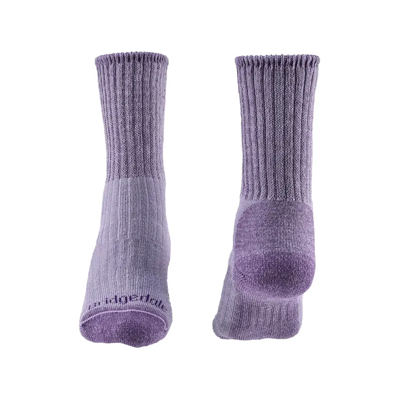 Bridgedale Hike Midweight Merino Comfort Boot Womens Socks in Violet-1