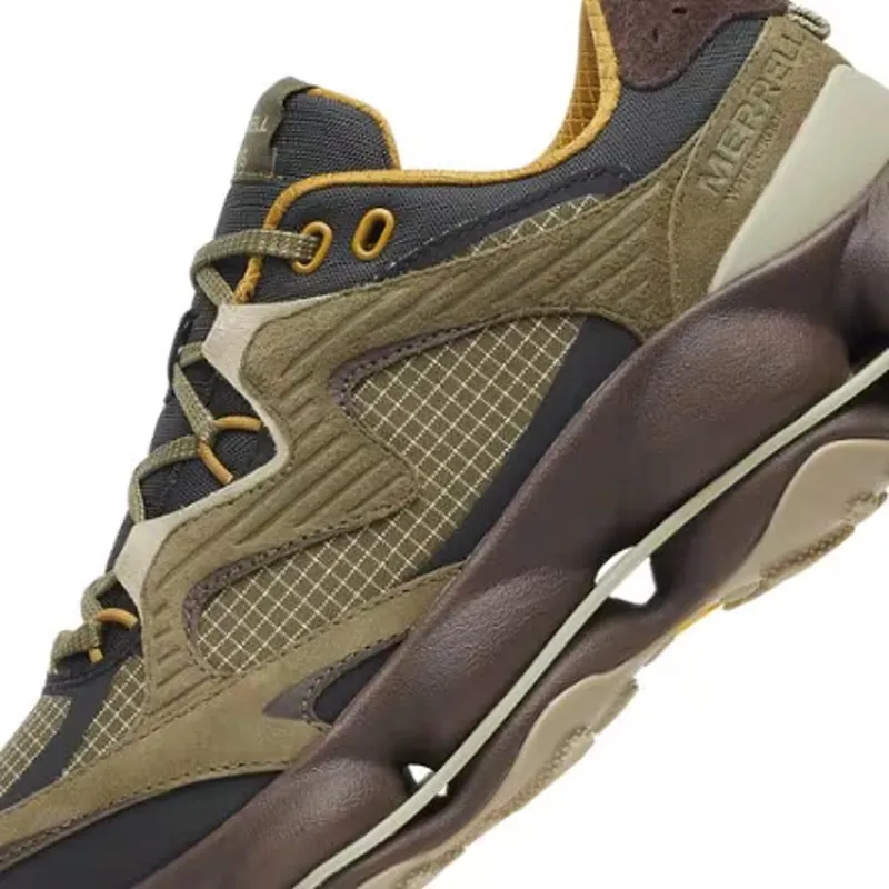 Merrell SpeedARC Matis Leather Waterproof Hiking Shoes Mens in Loden-8