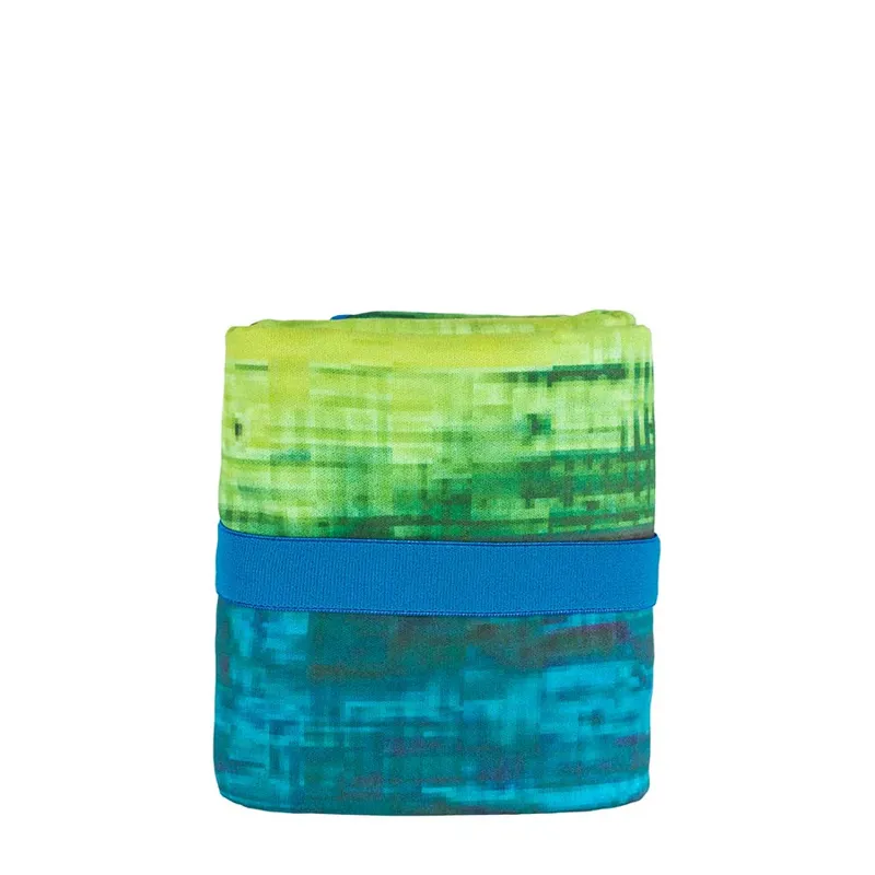 Lifeventure Recycled SoftFibre Giant Trek Towel in Striped Planks-2