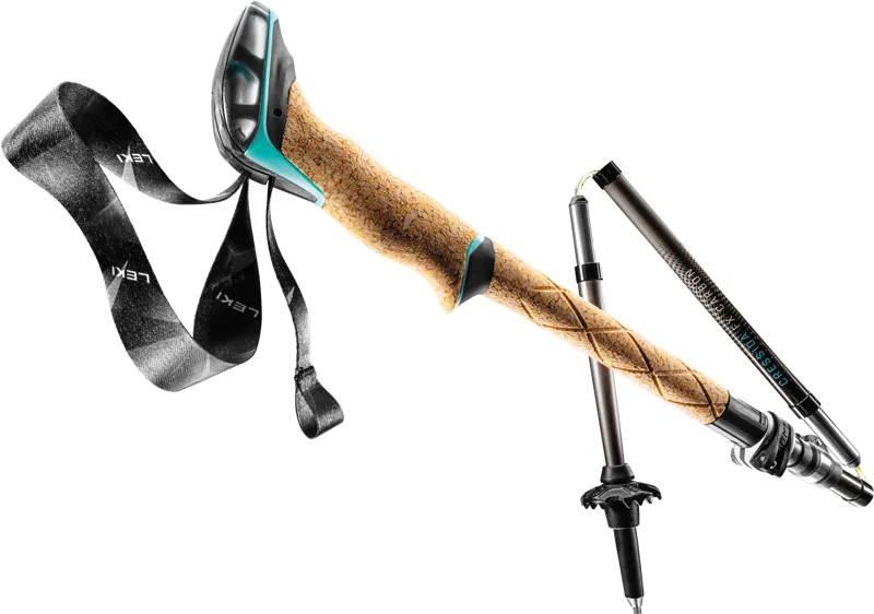 Leki Cressida FX Carbon Trekking Poles in Grey-6