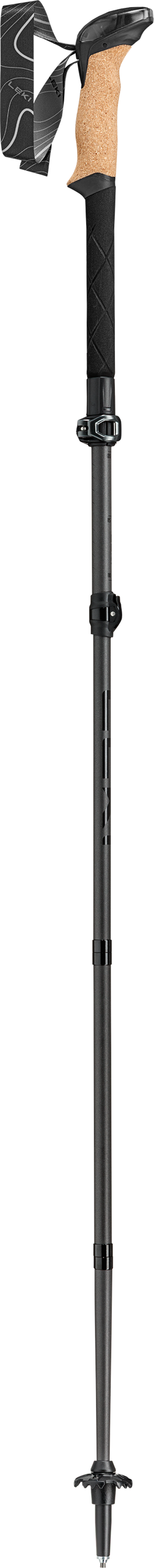 Leki Makalu Pro FX Carbon Trekking Poles in Natural Carbon/Black-1