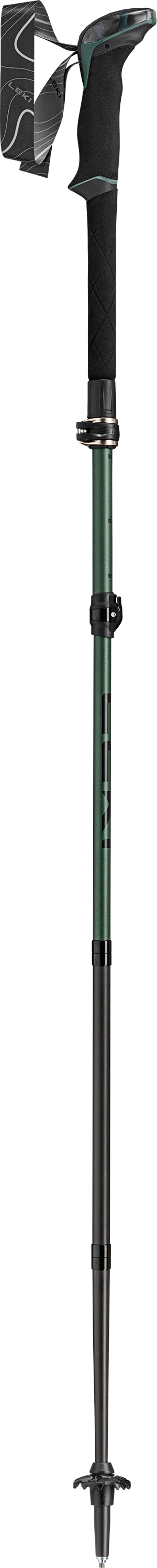 Leki Makalu FX Carbon in Natural Carbon/Malachite Green/Black-2