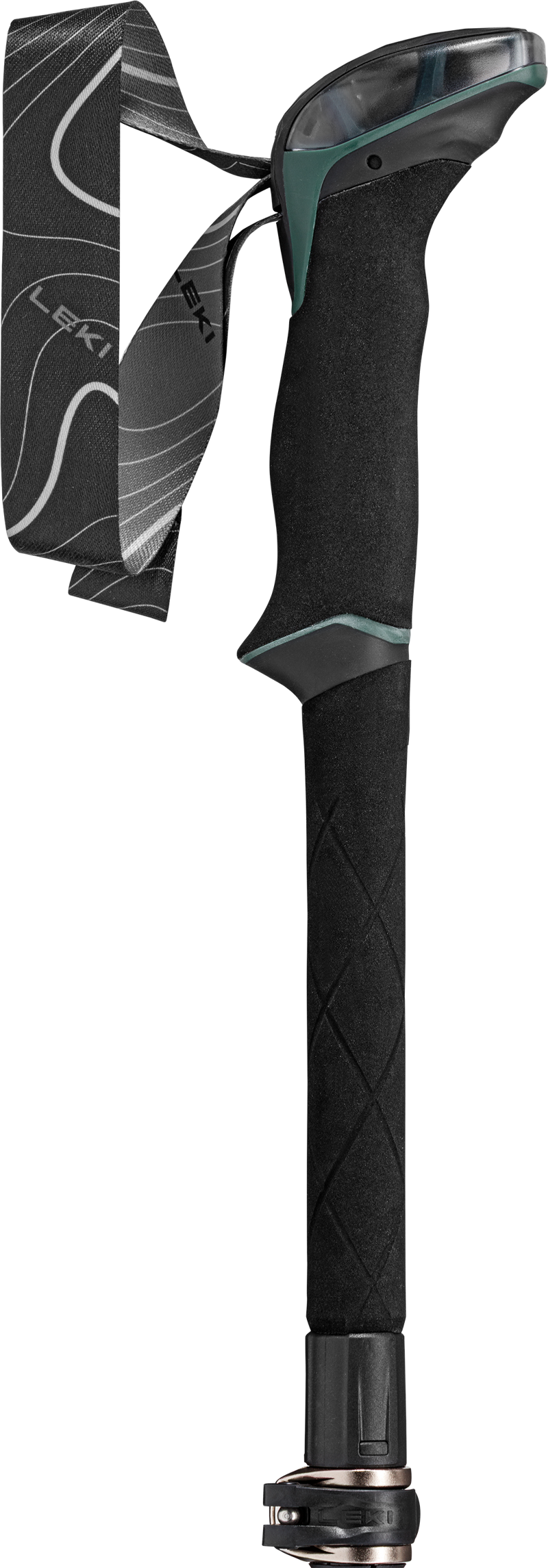 Leki Makalu FX Carbon in Natural Carbon/Malachite Green/Black-3