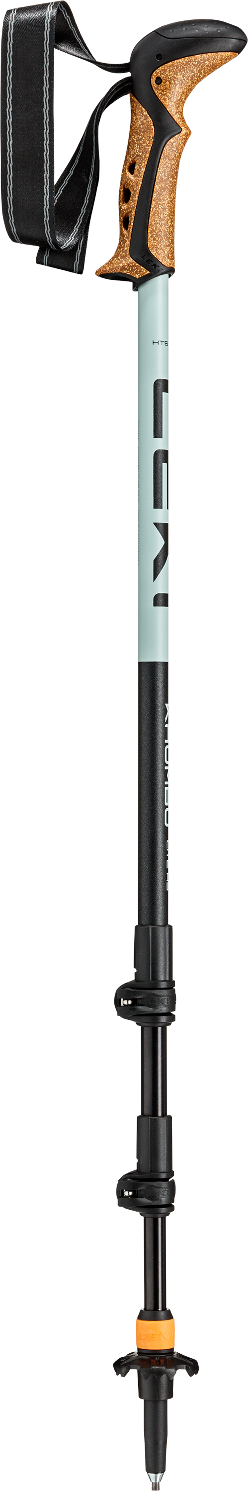 Leki Khumbu Lite AS Trekking Poles in Dark Sea Green/Black