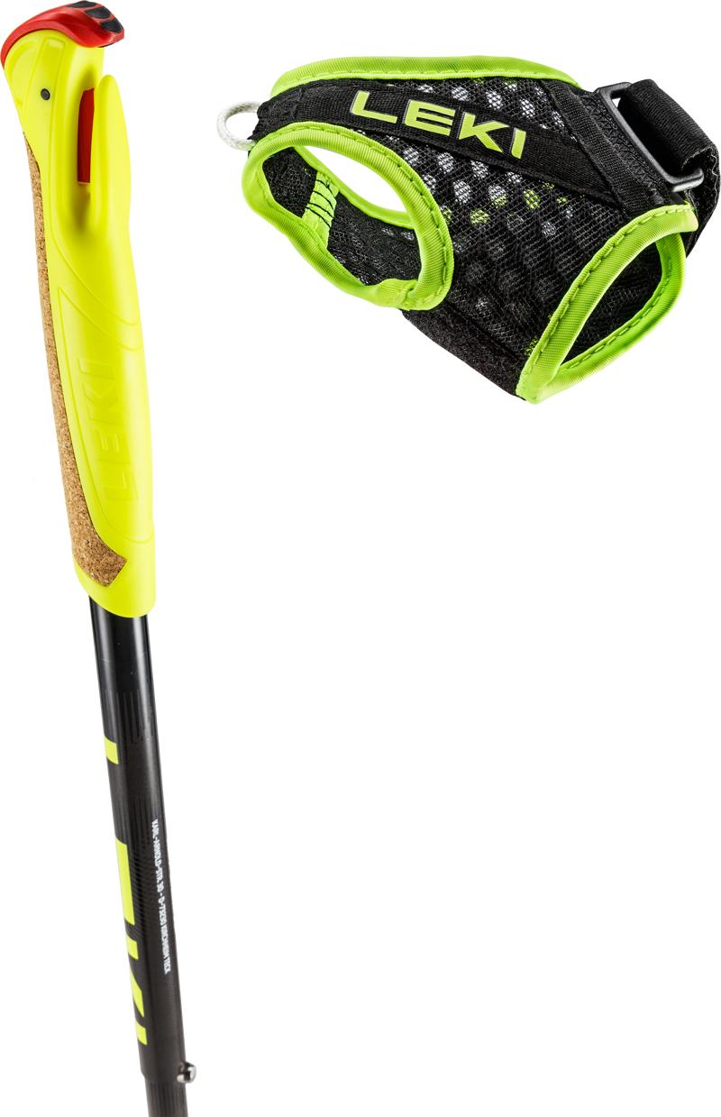 Leki Evotrail FX.One TA in Black/Dark Anthracite/Neon Yellow-3