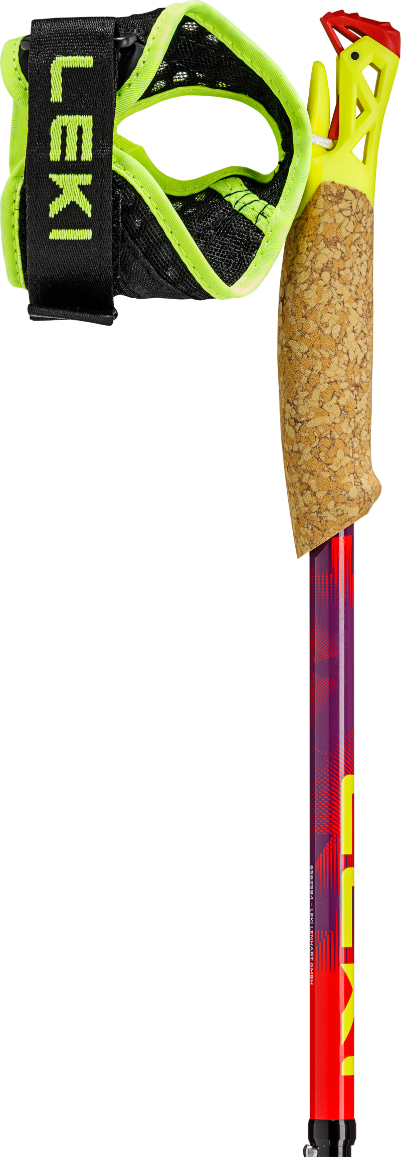 Leki Ultratrail FX.One Superlite Trail Running Poles Bright Red-1
