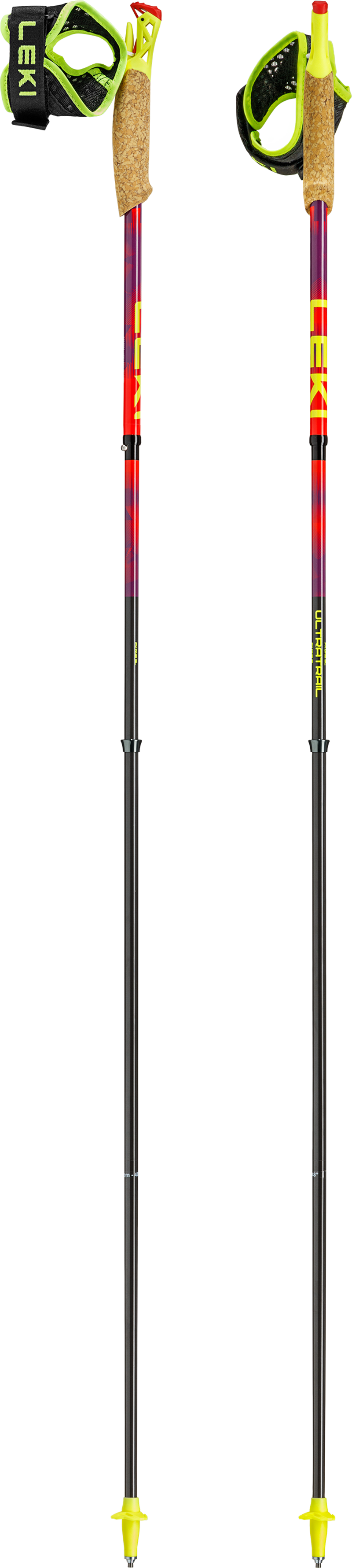 Leki Ultratrail FX.One Superlite Trail Running Poles Bright Red-5