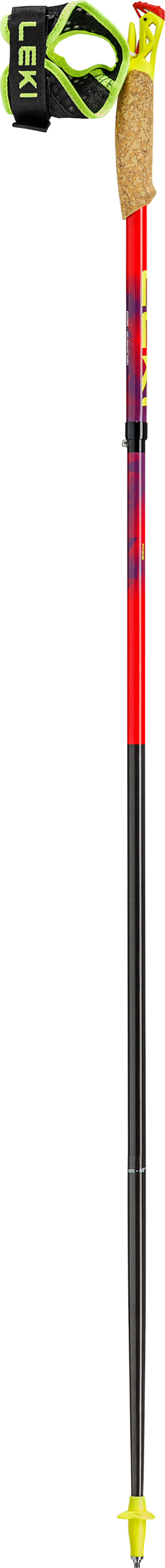 Leki Ultratrail FX.One Trail Running Poles in Bright Red-2