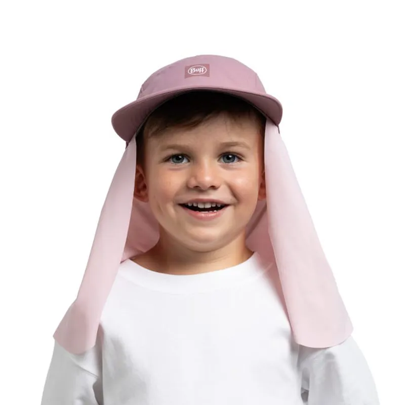 Buff Desert Cap Kids in Solid Orchid-3