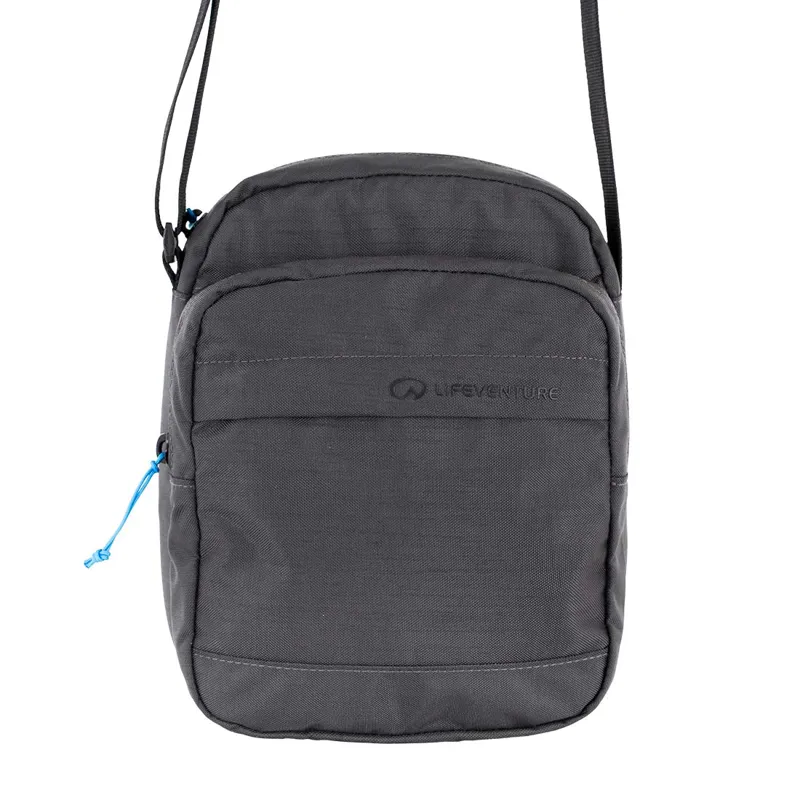 Lifeventure RFiD Shoulder Bag in Grey-1