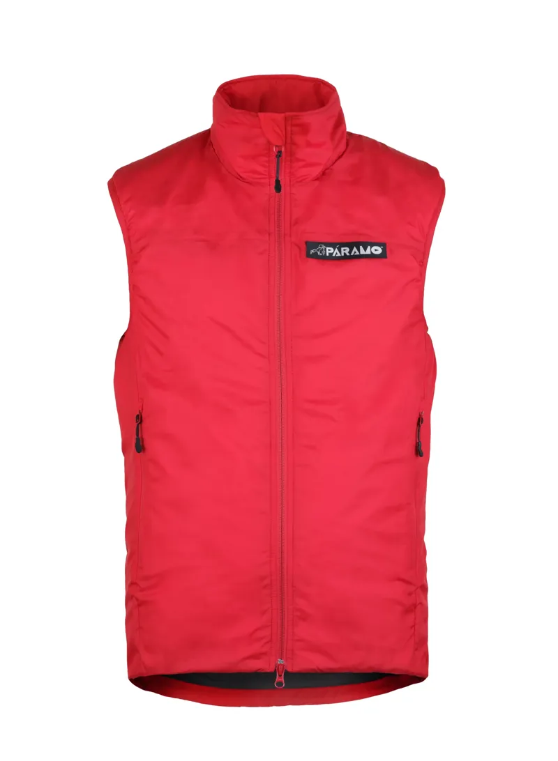 Paramo Torres Gilet Mens in Fire