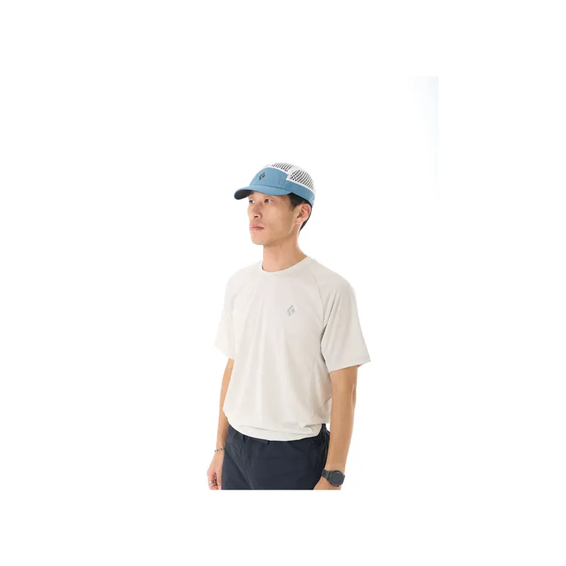 Black Diamond Distance LT Hat in Creek Blue/White-4