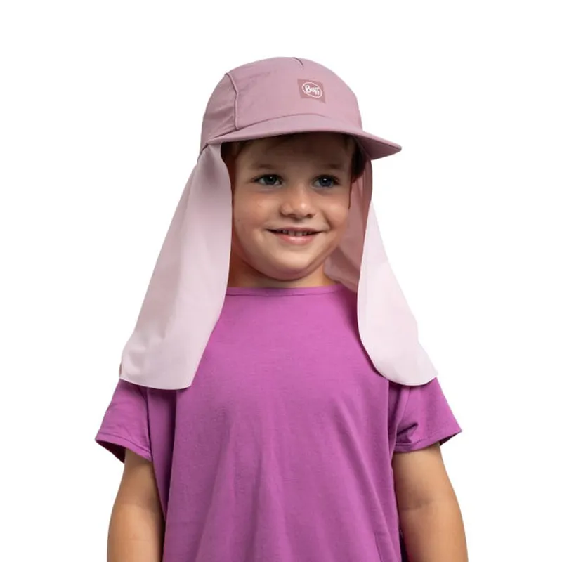 Buff Desert Cap Kids in Solid Orchid-4