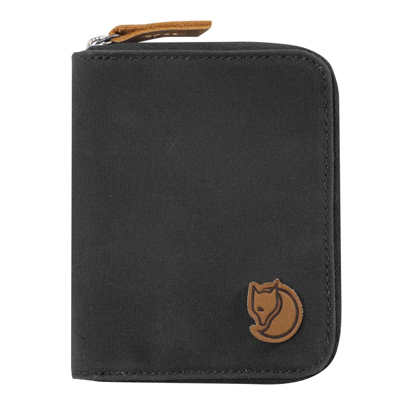 Fjallraven Zip Wallet in Dark Grey
