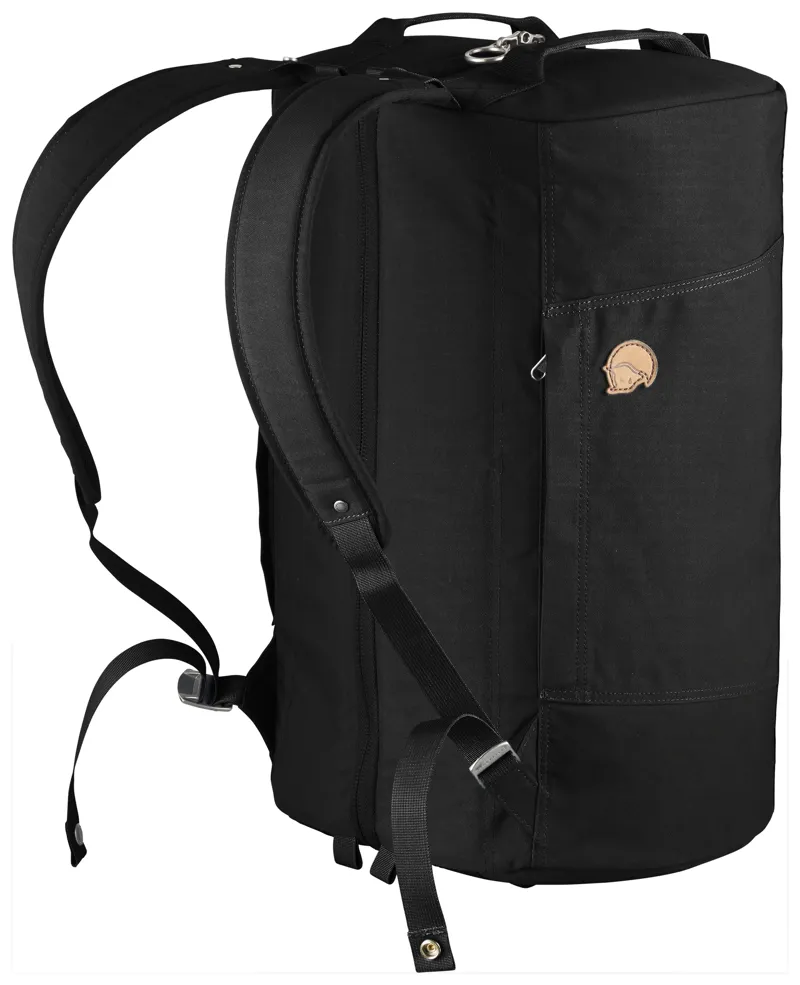 Fjallraven Splitpack Unisex Duffel Bag in Black