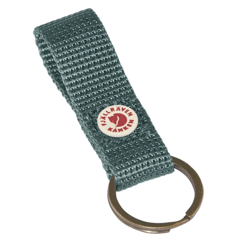 Fjallraven Kanken Keyring in Frost Green-1