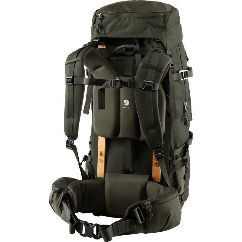 Fjallraven Keb 52 Backpack in Deep Forest