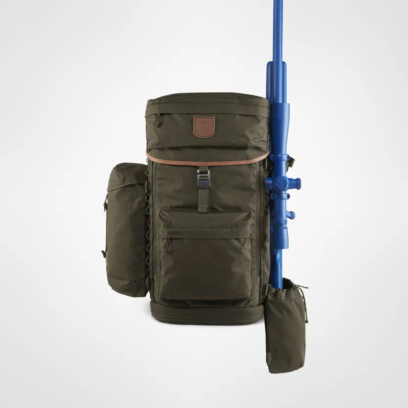 Fjallraven Singi Stubben Backpack in Dark Olive-3