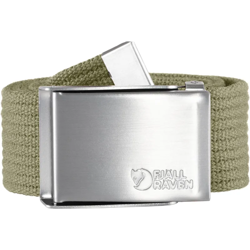 Fjallraven Canvas Belt in Light Khaki