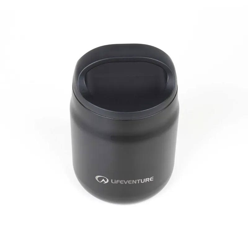 Lifeventure Food Flask 600ml in Black-2