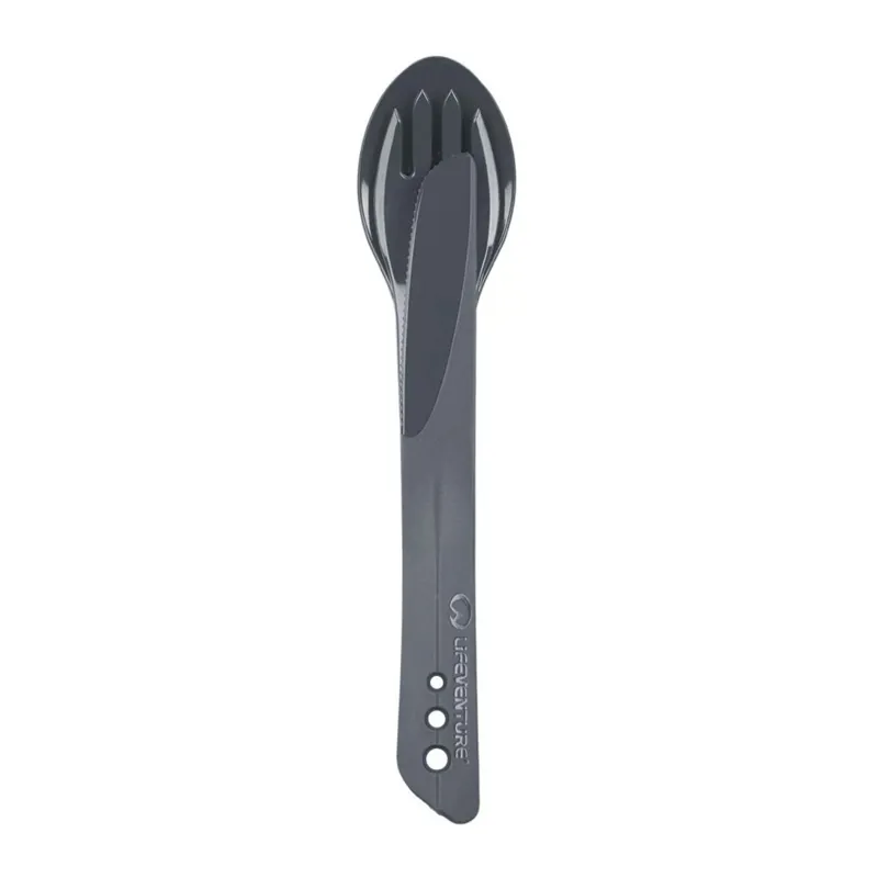 Lifeventure Ellipse Camping Cutlery in Graphite-1