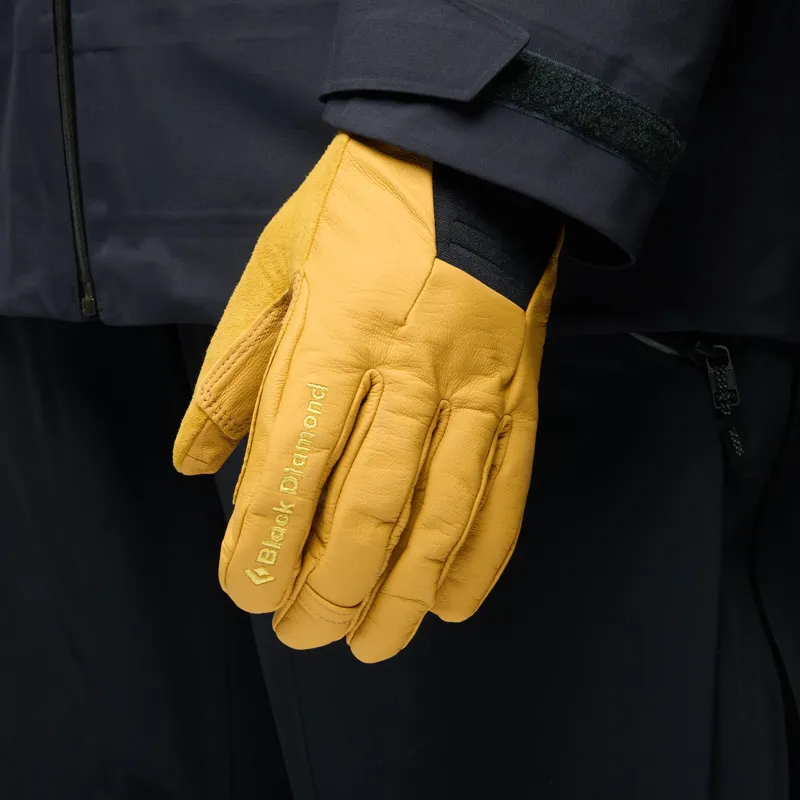 Black Diamond Tour LT Gloves in Beeswax/Black-3