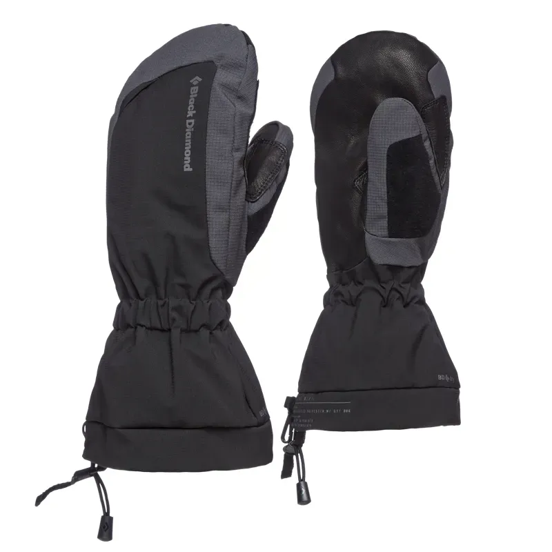 Black Diamond Glissade Mitts in Black