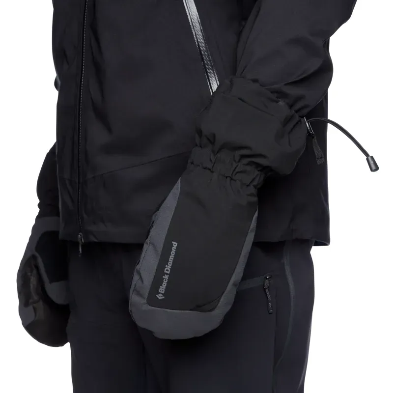 Black Diamond Glissade Mitts in Black-1