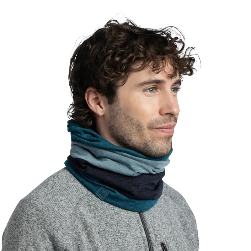 Buff Merino Move in Block Teal-3