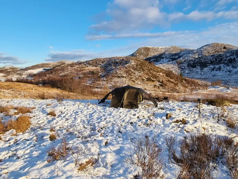 Nortent Vern 2 Silnylon 4S Tent with Footprint in Army Green-6