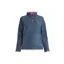 Weird Fish Beyonce Eco Recycled 1/4 Zip Grid Fleece Womens in Navy
