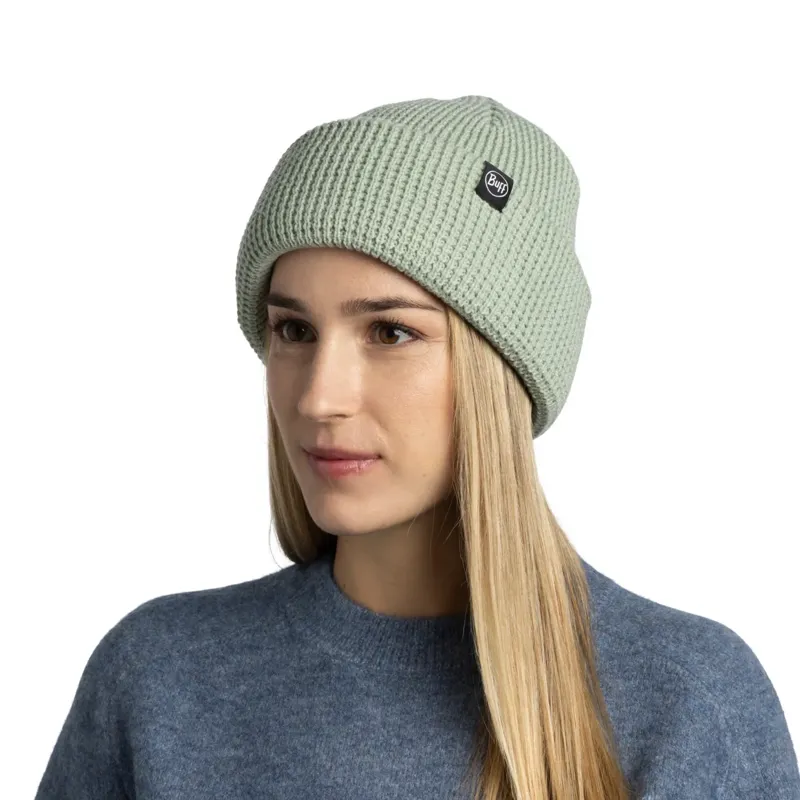 Buff Naro Knitted Hat in Aqua Haze-3