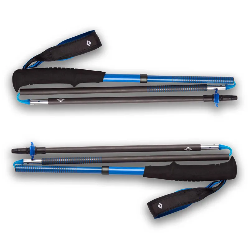 Black Diamond Distance Carbon Z Poles in Ultra Blue-1