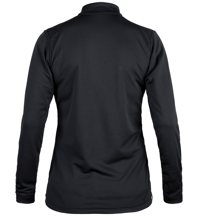 Paramo Cambia Long Sleeve Zip Neck Mens in Black-1