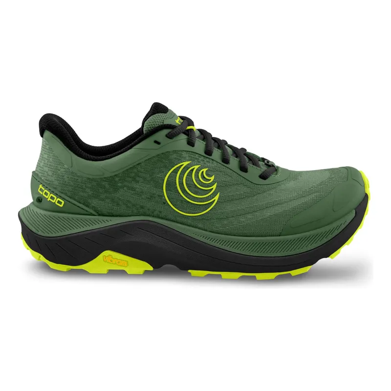 Topo Ultraventure 4 Men's Trail Running Shoes in Green/Black