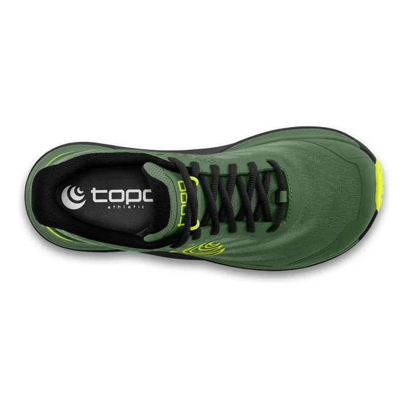 Topo Ultraventure 4 Men's Trail Running Shoes in Green/Black-2