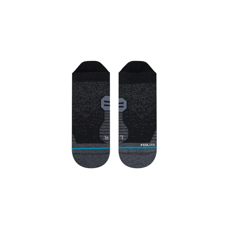 Stance Run Tab Socks in Black - XLarge-1