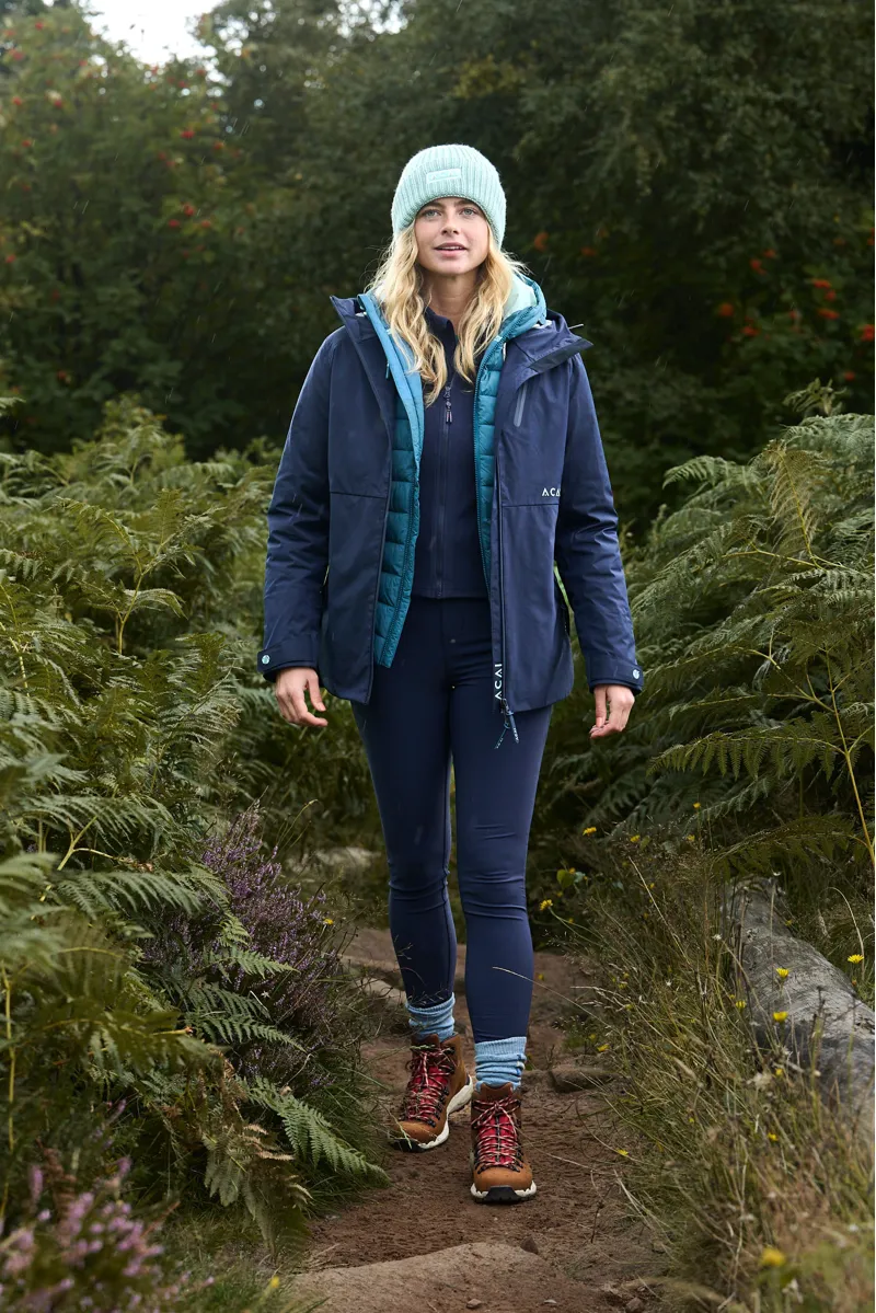 Acai Rainscape Jacket Womens in Deep Navy-13