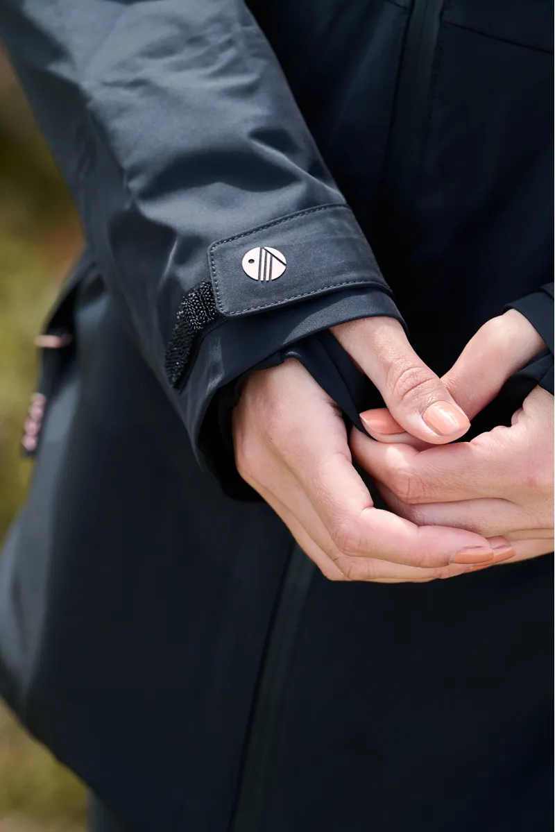 Acai Rainscape Waterproof Jacket Womens in Black-7