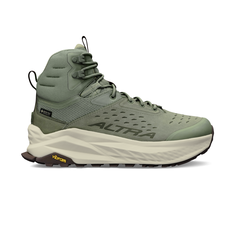 Altra Olympus 6 Hike Mid GTX Womens in Dusty Olive