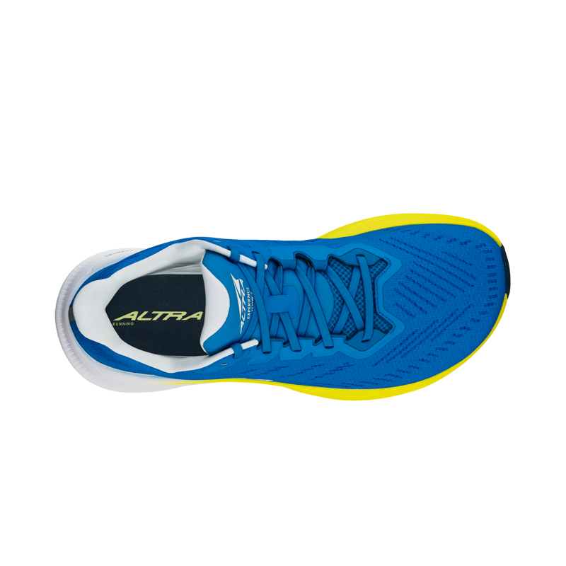 Altra Experience Flow 2 Road Running Shoes Mens in Blue/Yellow-7