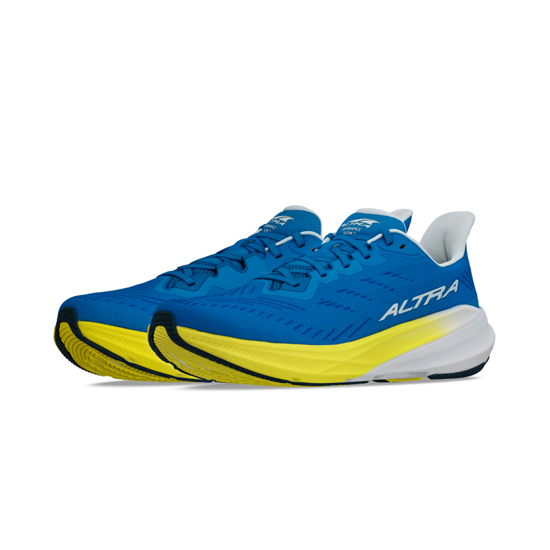 Altra Experience Flow 2 Road Running Shoes Mens in Blue/Yellow-8