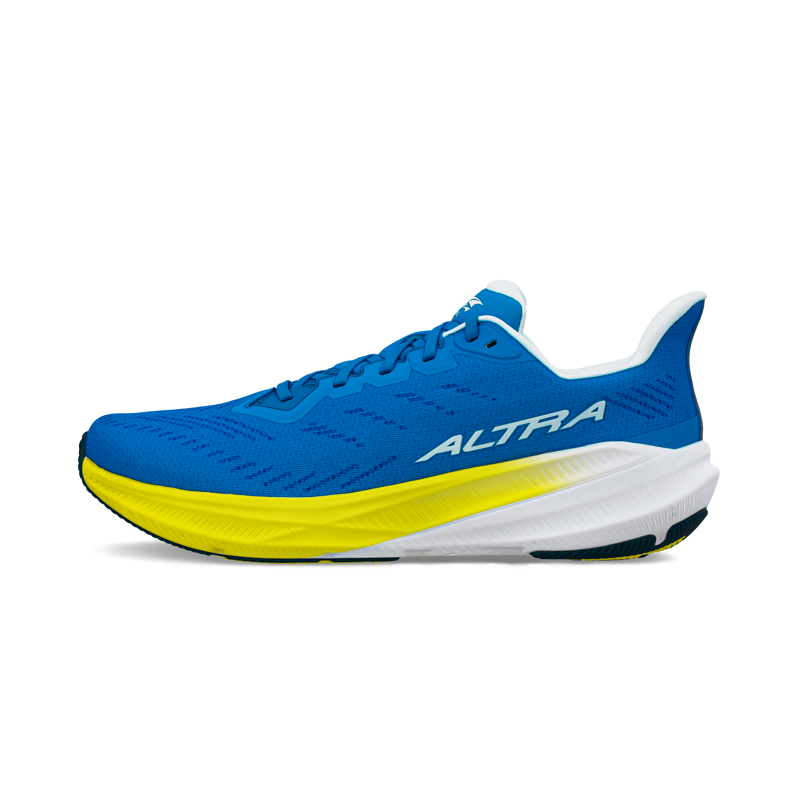 Altra Experience Flow 2 Road Running Shoes Mens in Blue/Yellow