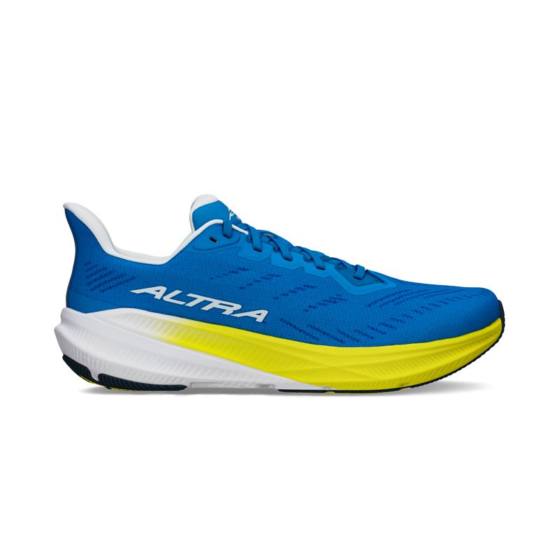 Altra Experience Flow 2 Road Running Shoes Mens in Blue/Yellow-5