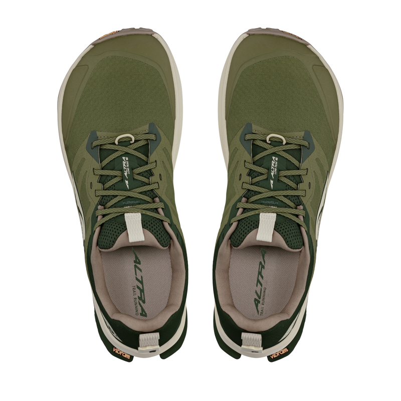 Altra Lone Peak 9+ Trail Running Shoes Mens in Green-1