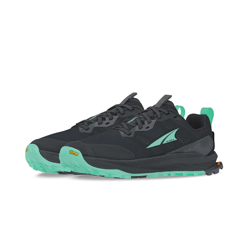 Altra Lone Peak 9+ Trail Running Shoes Women's in Teal/Black-4