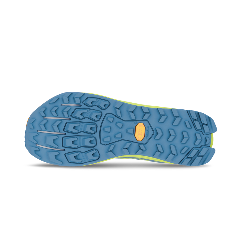 Altra Lone Peak 9+ Trail Running Shoes Womens in Blue/Lime-1