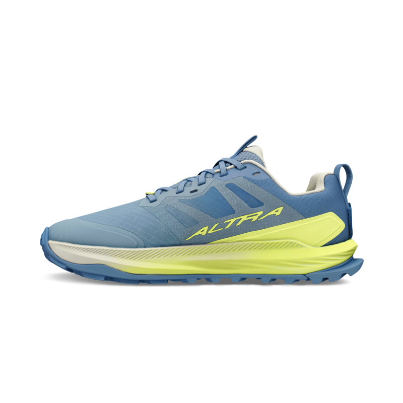 Altra Lone Peak 9+ Trail Running Shoes Womens in Blue/Lime
