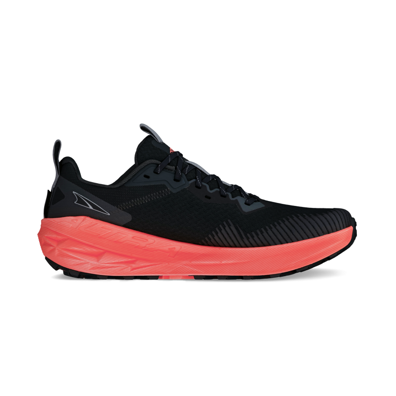 Altra Experience Wild 2 Trail Running Shoes Mens in Coral Black
